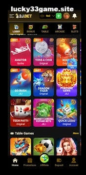2J Bet Game interface screenshot